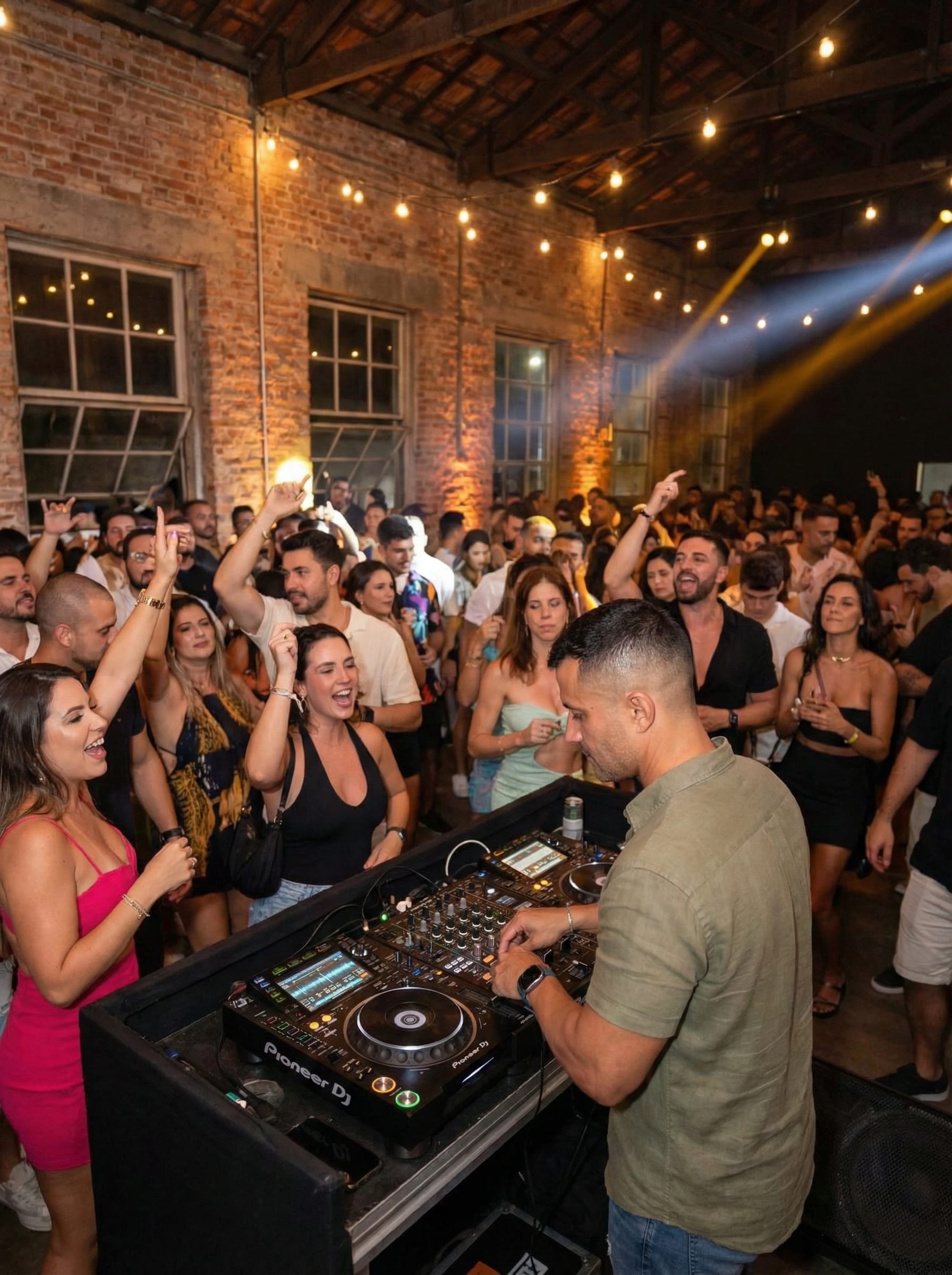 ΛLΣ ao vivo — pista lotada